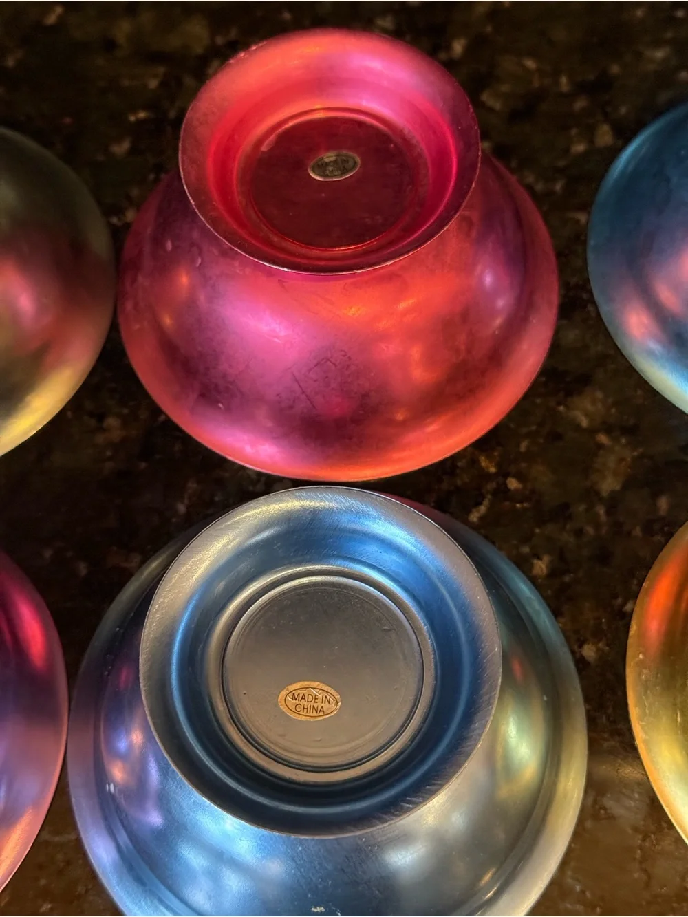 Metallic Party Dessert Cups - Multicolor Set